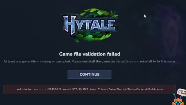 整合性確認エラー