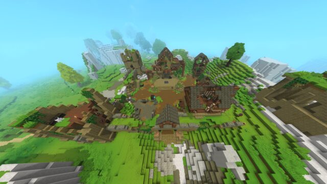 スケルトンの村